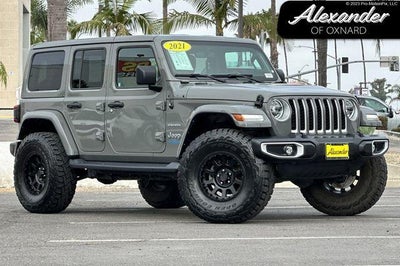 2021 Jeep Wrangler 4xe Unlimited Sahara