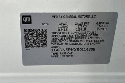 2025 Cadillac CT5 Premium Luxury