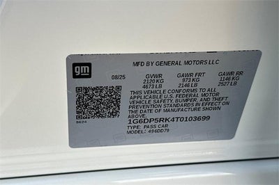 2026 Cadillac CT5 Sport