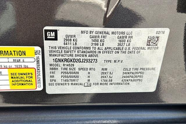 2016 Chevrolet Traverse LT