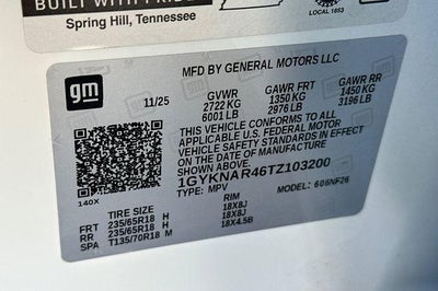 2026 Cadillac XT5 Luxury