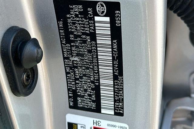 2009 Toyota Camry SE