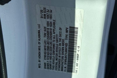 2020 Honda Odyssey EX-L