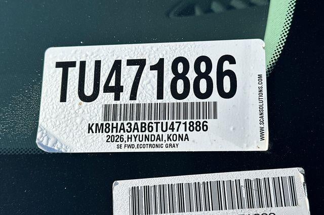 2026 Hyundai Kona SE