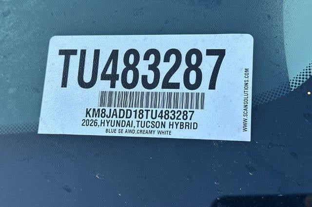 2026 Hyundai Tucson Hybrid Blue SE