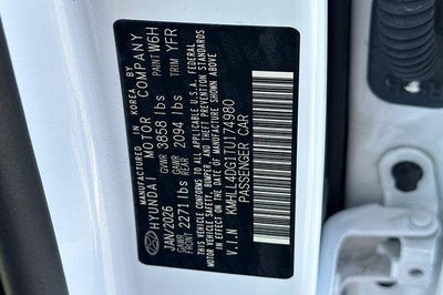2026 Hyundai Elantra SE