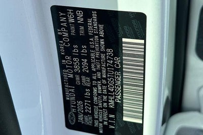 2026 Hyundai Elantra SE