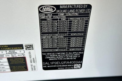 2024 Land Rover Range Rover Sport SE