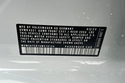 2025 Volkswagen Golf GTI SE